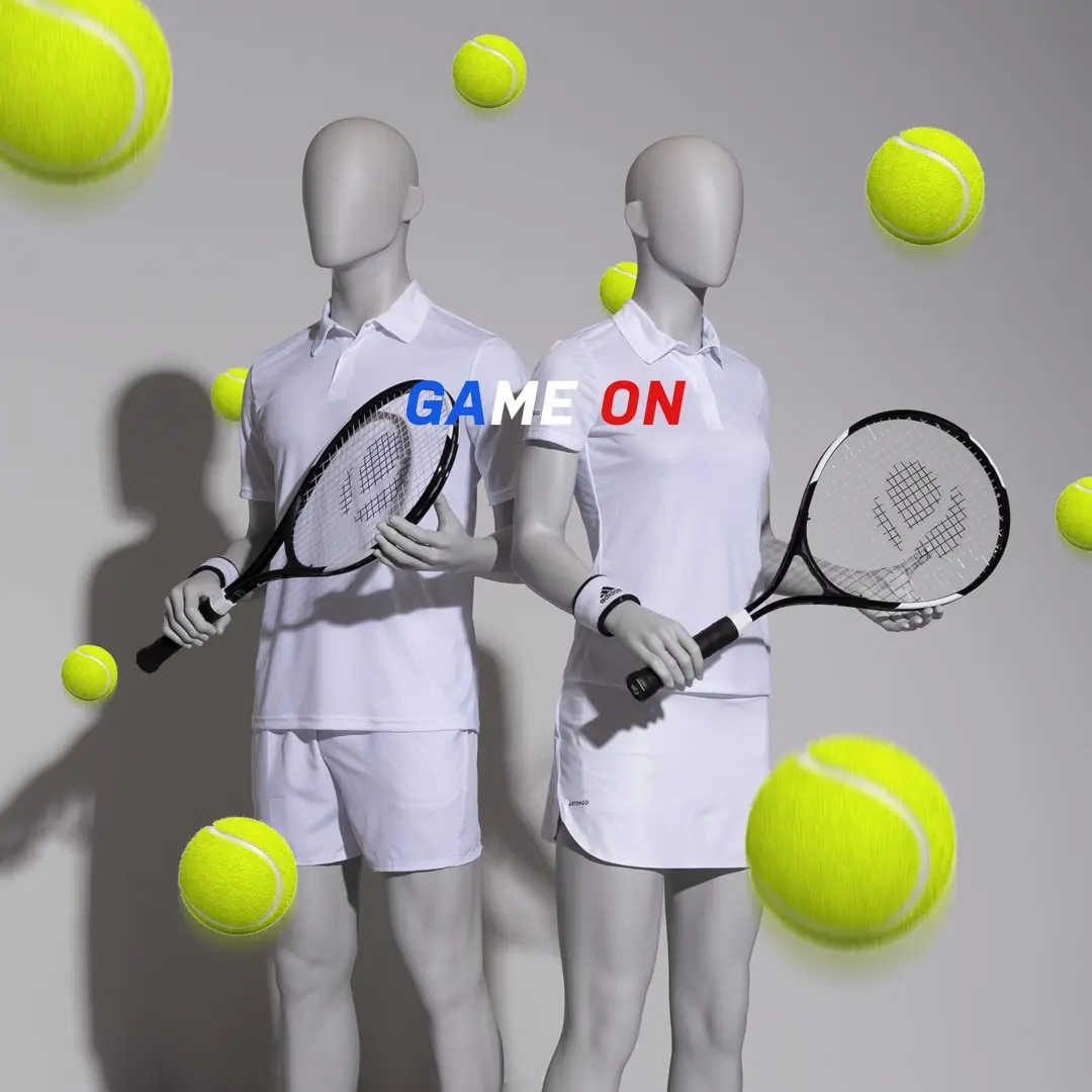 Mannequins de vitrine sport BINK