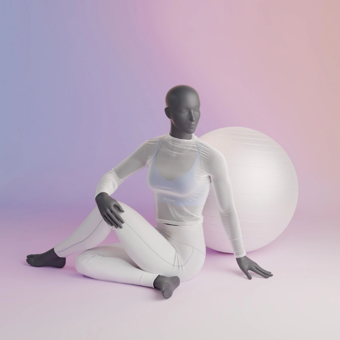 Bink yoga mannequins
