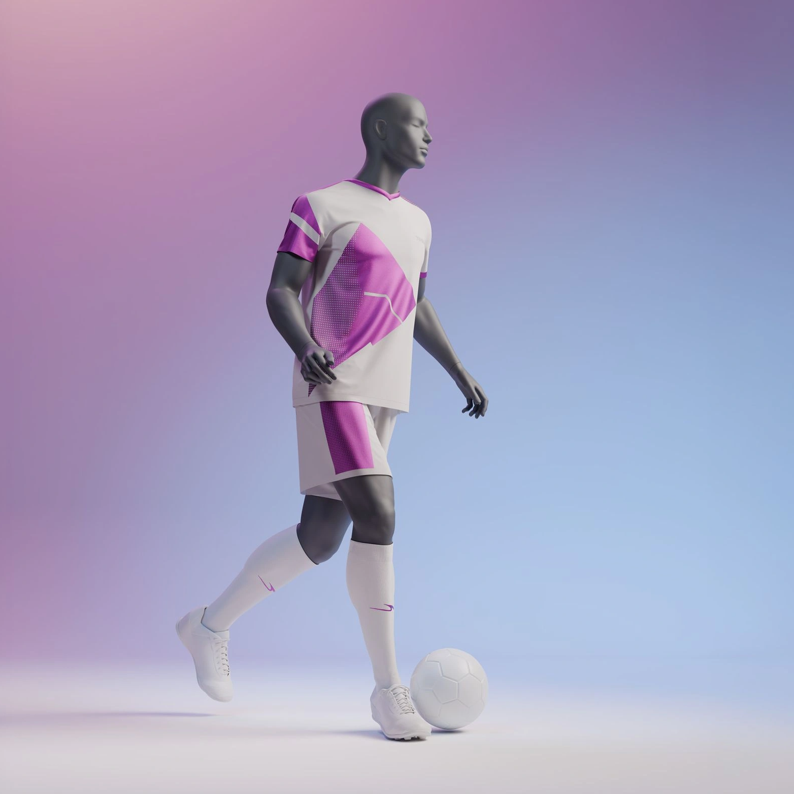 Bink soccer mannequins