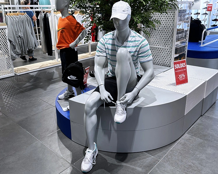 bink sport window mannequins