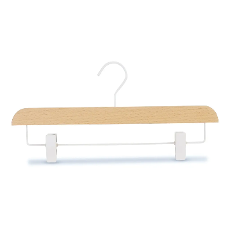 Beech wood clothes hanger