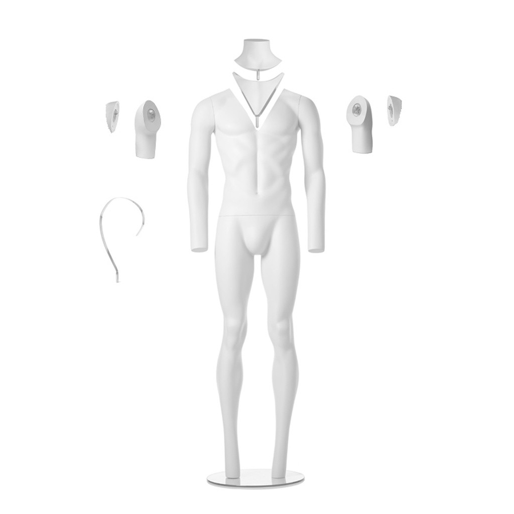 BINK - Ghost mannequin for productphotography, male, packshot, size M slim fit, pose MS01