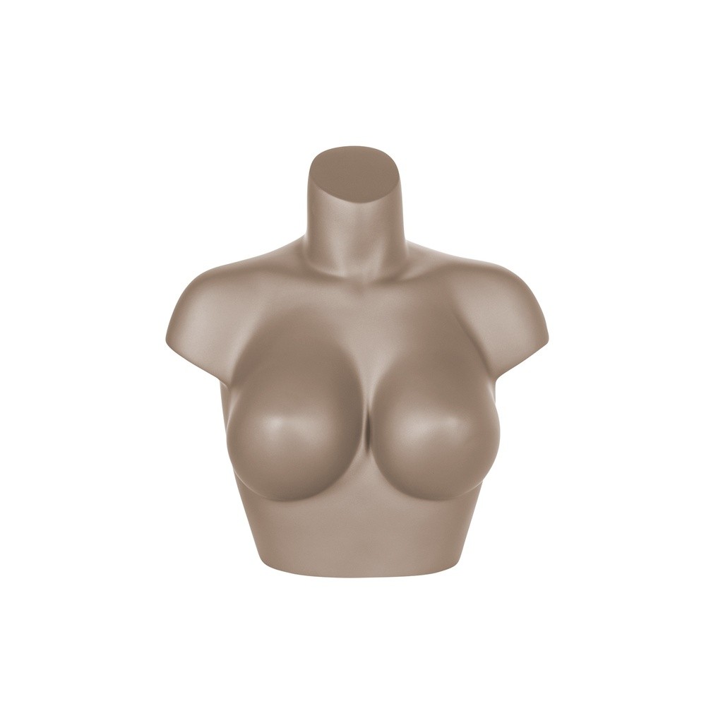 BINK - xx Female torso, D-cup, Sensual, metallic skin color