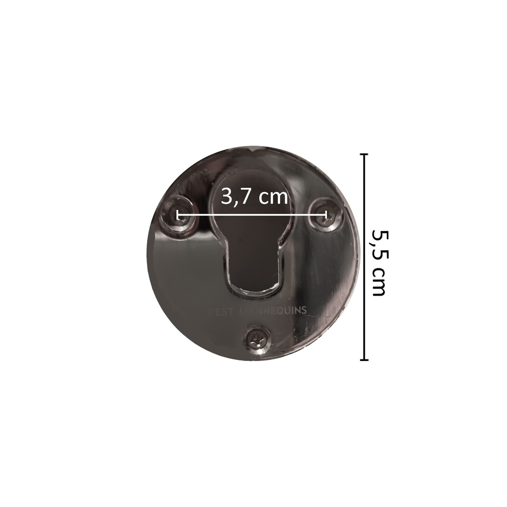BINK - Shoulderfitting balconet, easy adjusting, chrome