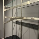 Vrijstaande Wand module inox