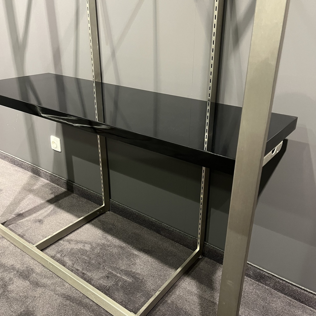 BINK - Freestanding wall module in stainless steel