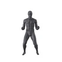 Winnende sport heren mannequin, grafiet grijs, gestilleerd hoofd, staande pose 336