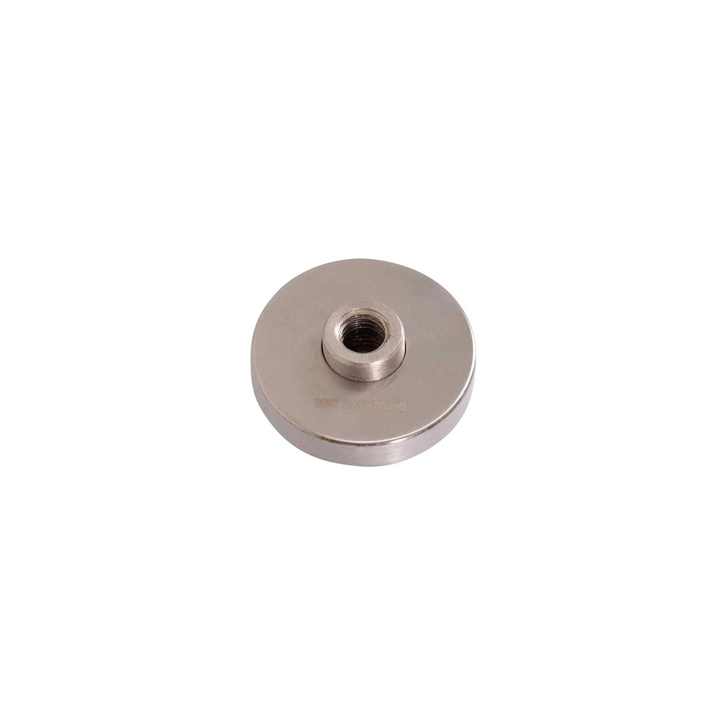 Round base, glass, 32 cm, M12, connector distance 5 cm