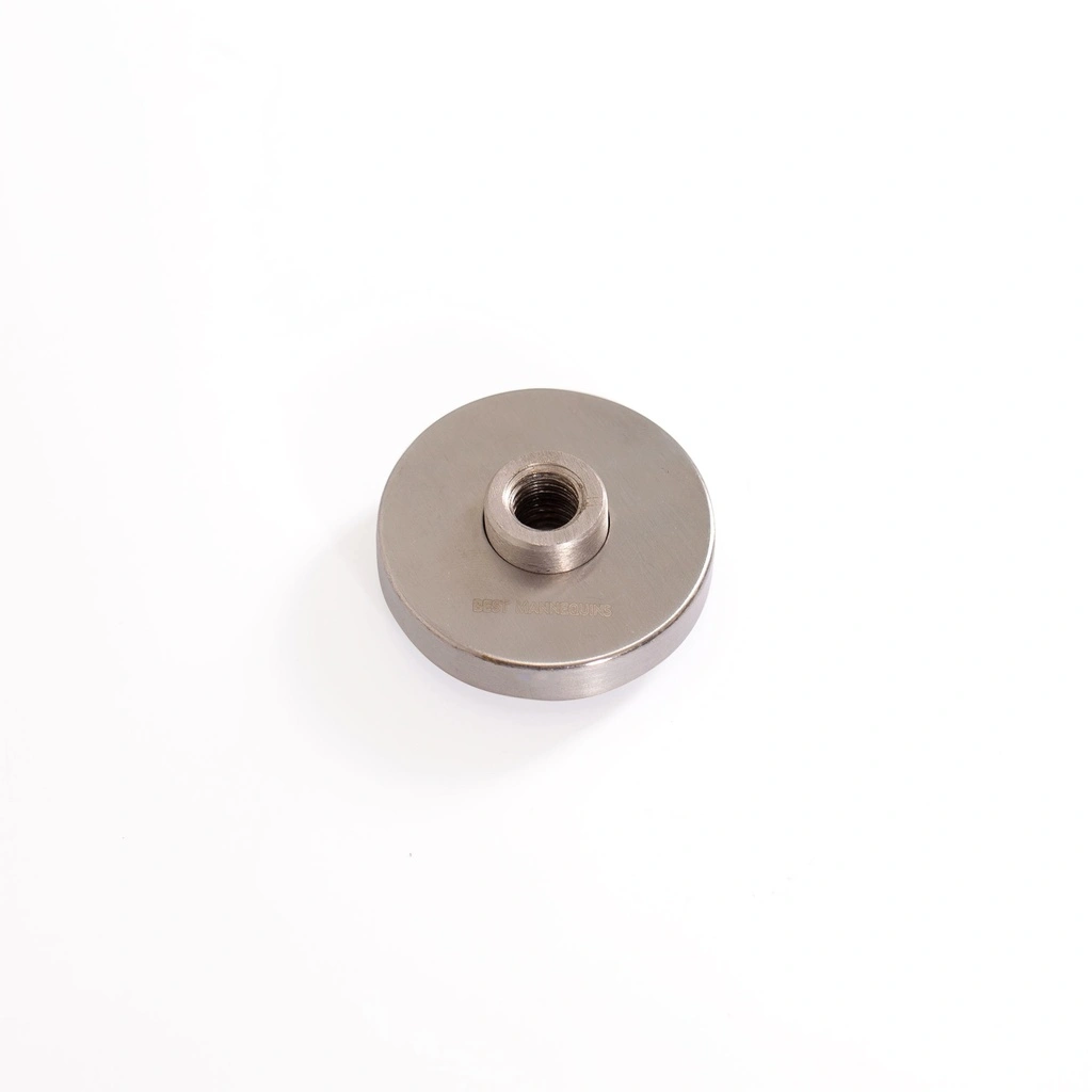 BINK - Round glass base for child window mannequin dia 30 cm, including footpin