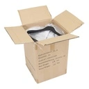 Zwarte kleerhanger voor blazer, 3 cm schouderbreedte, 41 cm breedte, nikkel haak- doos van 50 stuks.