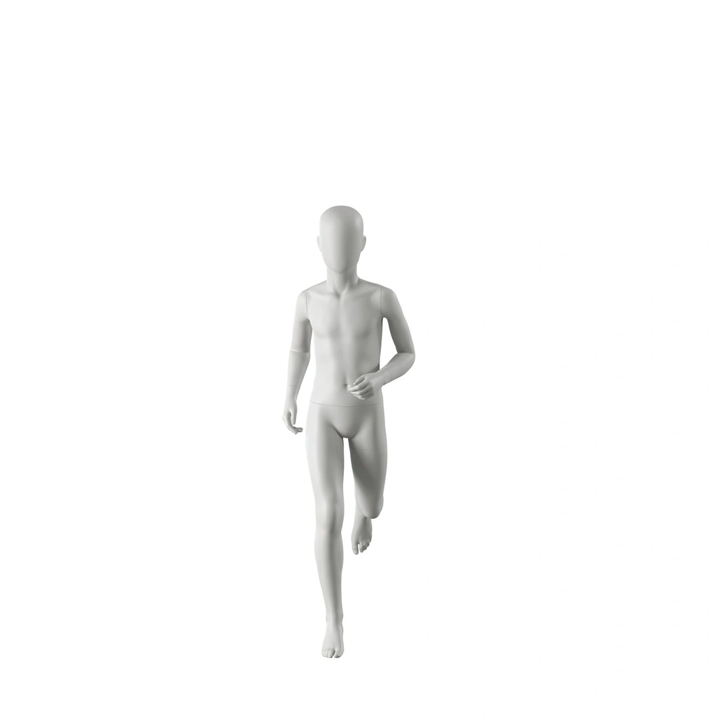 BINK - Sport mannequin, child, grey, 10 year, running pose 609