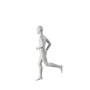 Sport mannequin kind, grijs, 10 jaar, abstract hoofd, running pose 609