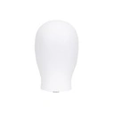 Herenhoofd Cosmic collectie, abstract, wit met hout look 