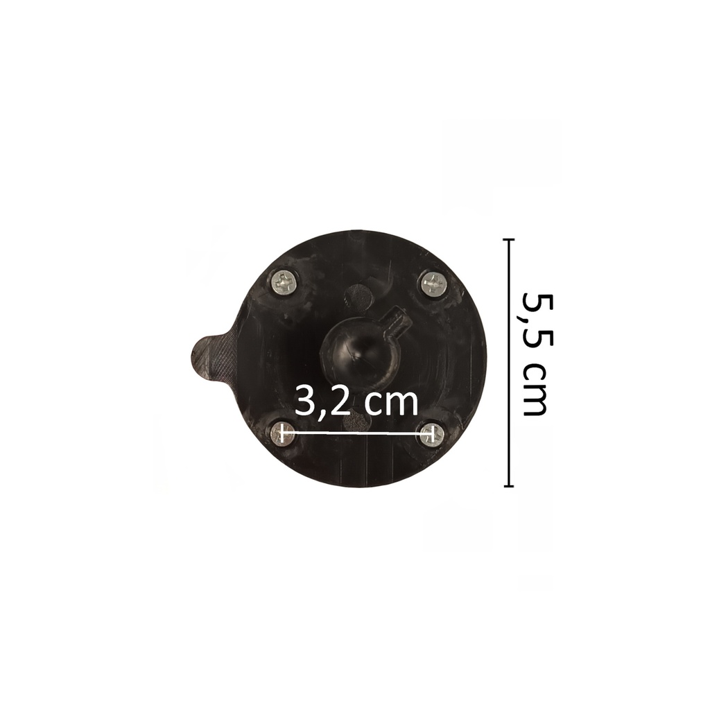 BINK - Head fitting, plastic, black