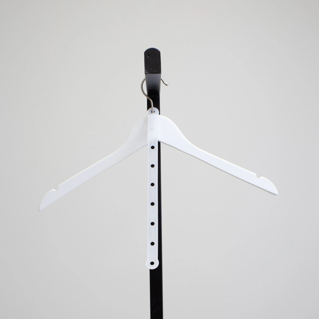Koppelst vr kledinghangers 30cm plastic wit