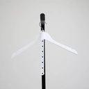 Koppelst vr kledinghangers 30cm plastic wit