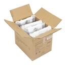 Klhanger, clips, kindermaat, lotushout, wit mat - doos van 100 stuks.