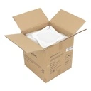 Gvrmd Klhanger, lotushout, haak in nikkel, wit mat - doos van 50 stuks