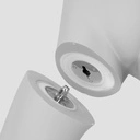 Sport mannequin kind, grijs, 12 jaar, abstract hoofd, staande pose 607