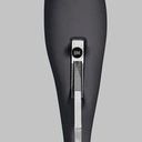 Fietsende sport heren mannequin, grafiet grijs, gestilleerd hoofd, zittende pose 331 