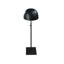 Hoeden presentatiestaander, presentatie van dames en heren mutsen of petten, staal zwart 