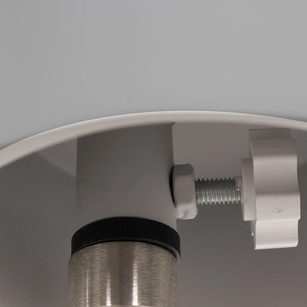 Sport herenbuste zonder benen, grijs, metalen sokkel, abstract hoofd, pose 552