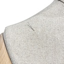 Vintage kinder paspop, meisje, houten armen, overtrokken met stof, 12 jaar, staande pose 81