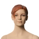 Kinderetalagepop gesculpteerd haar, 10 jr, Q-Kids