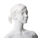 Kinderetalagepop gesculpteerd haar, 10 jr, Q-Kids