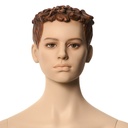 Kinderetalagepop gesculpteerd haar, 12 jr, Q-Kids