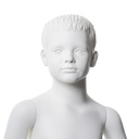 Kinderetalagepop gesculpteerd haar, 4 jr, Q-Kids