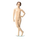 Kinderetalagepop gesculpteerd haar, 8 jr, Q-Kids