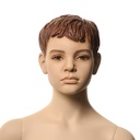 Kinderetalagepop gesculpteerd haar, 8 jr, Q-Kids