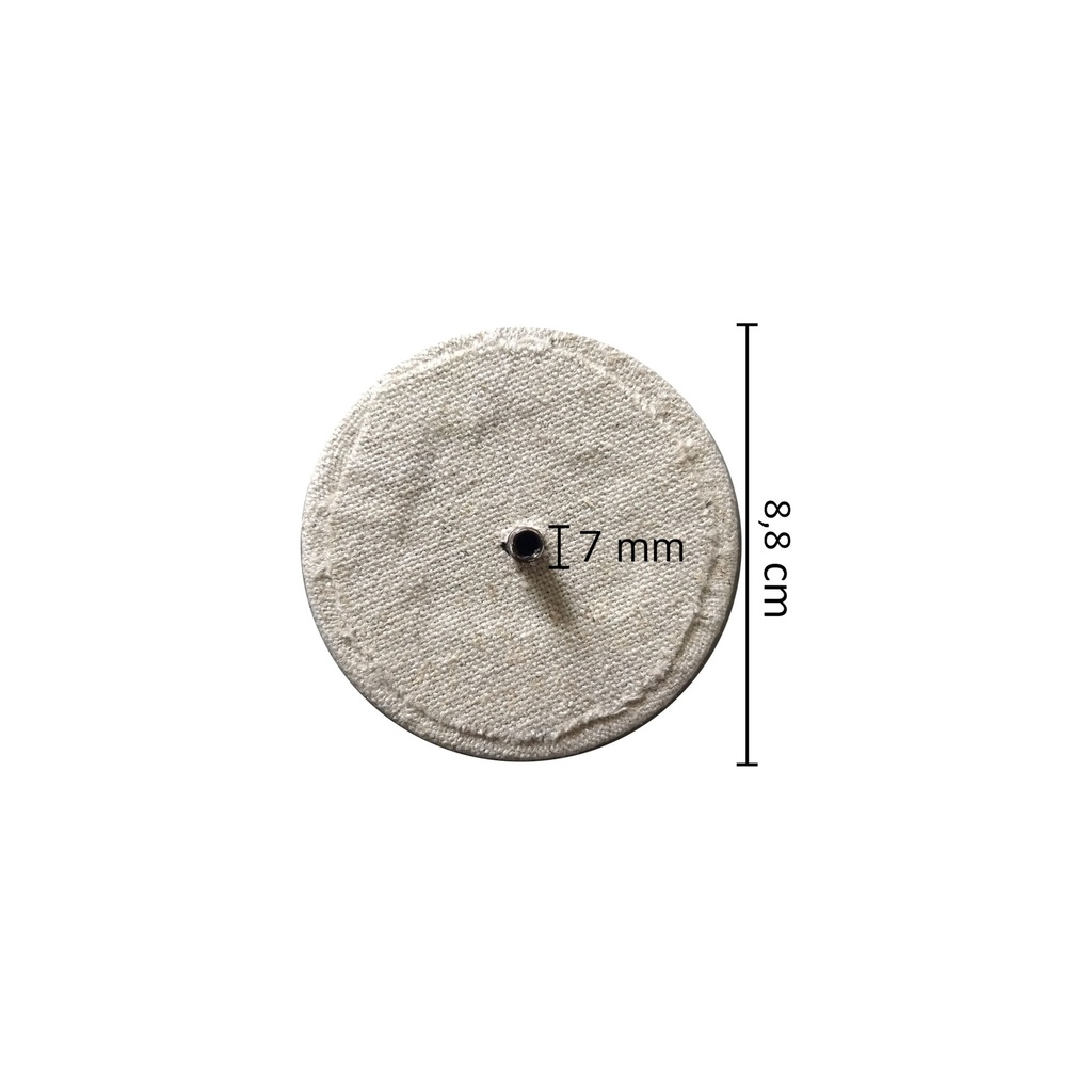 Halsplaatje voor kinderfiguur 10J, beige stof, Maison Marlu   