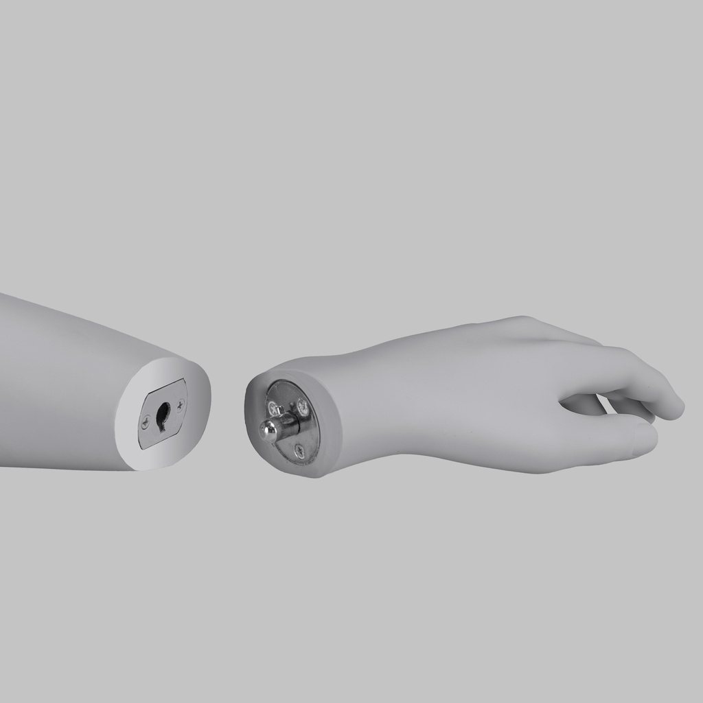 Workout sport dames mannequin, grijs, abstract hoofd, liggende pose 08