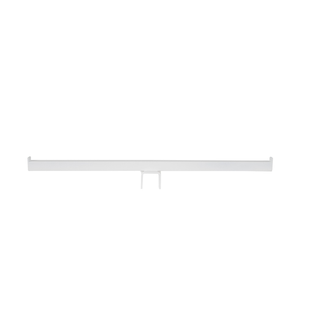T display for clothing rack, black matt