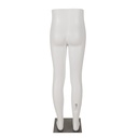 Witte broekendisplay heren, kunststof, metalen voetplaat en voetpin