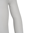 Witte kinderetalagepop, 5 jaar, kunststof, metalen voetplaat voet- en kuitpin 