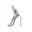 Dames mannequin, collectie NXT - gen Z, kleur lichtgrijs, leunende pose 003