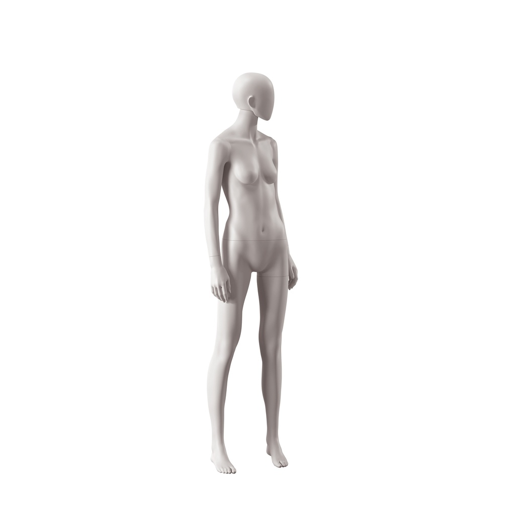 Dames mannequin, collectie NXT - gen Z, kleur lichtgrijs, staande pose 004