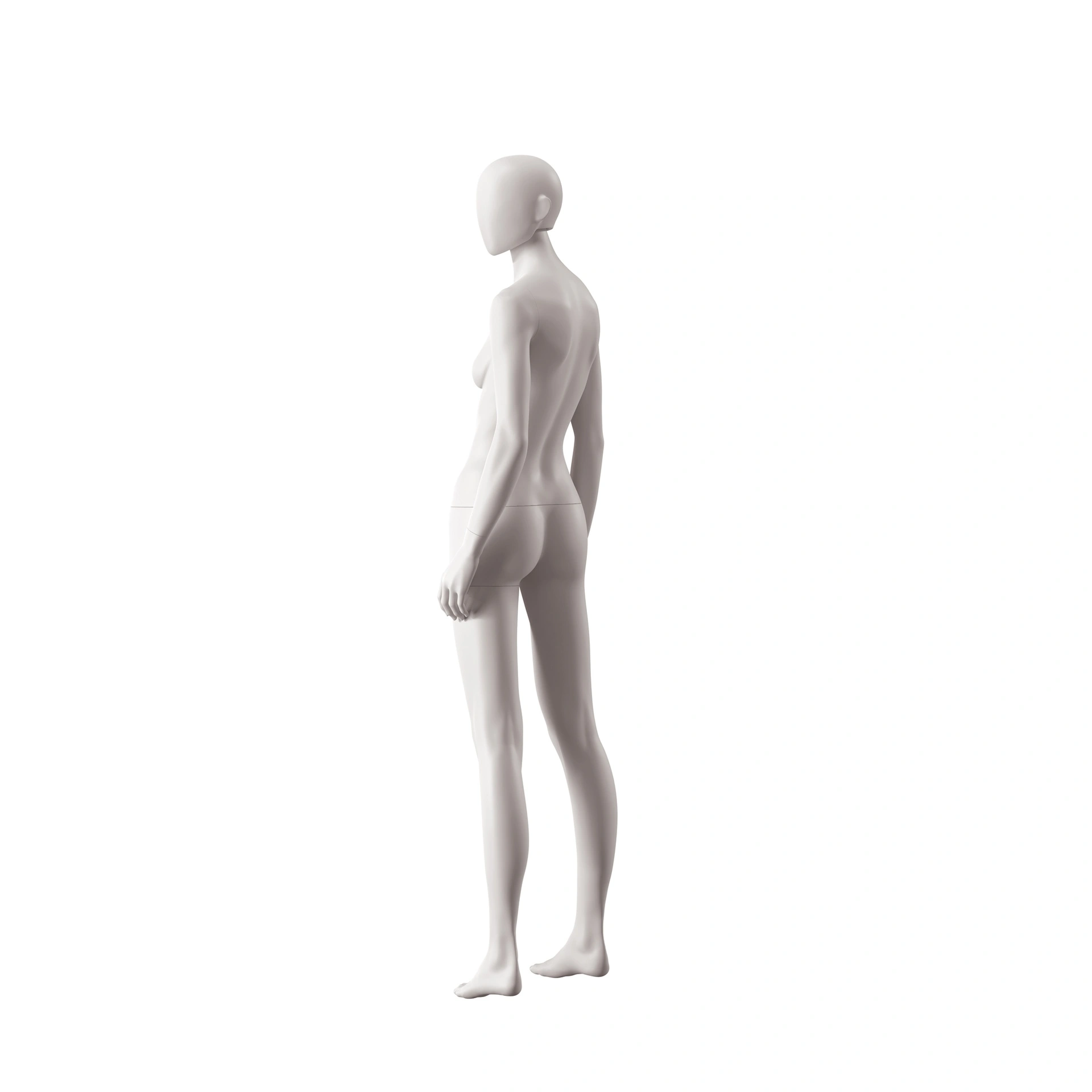 Dames mannequin, collectie NXT - gen Z, kleur lichtgrijs, staande pose 004