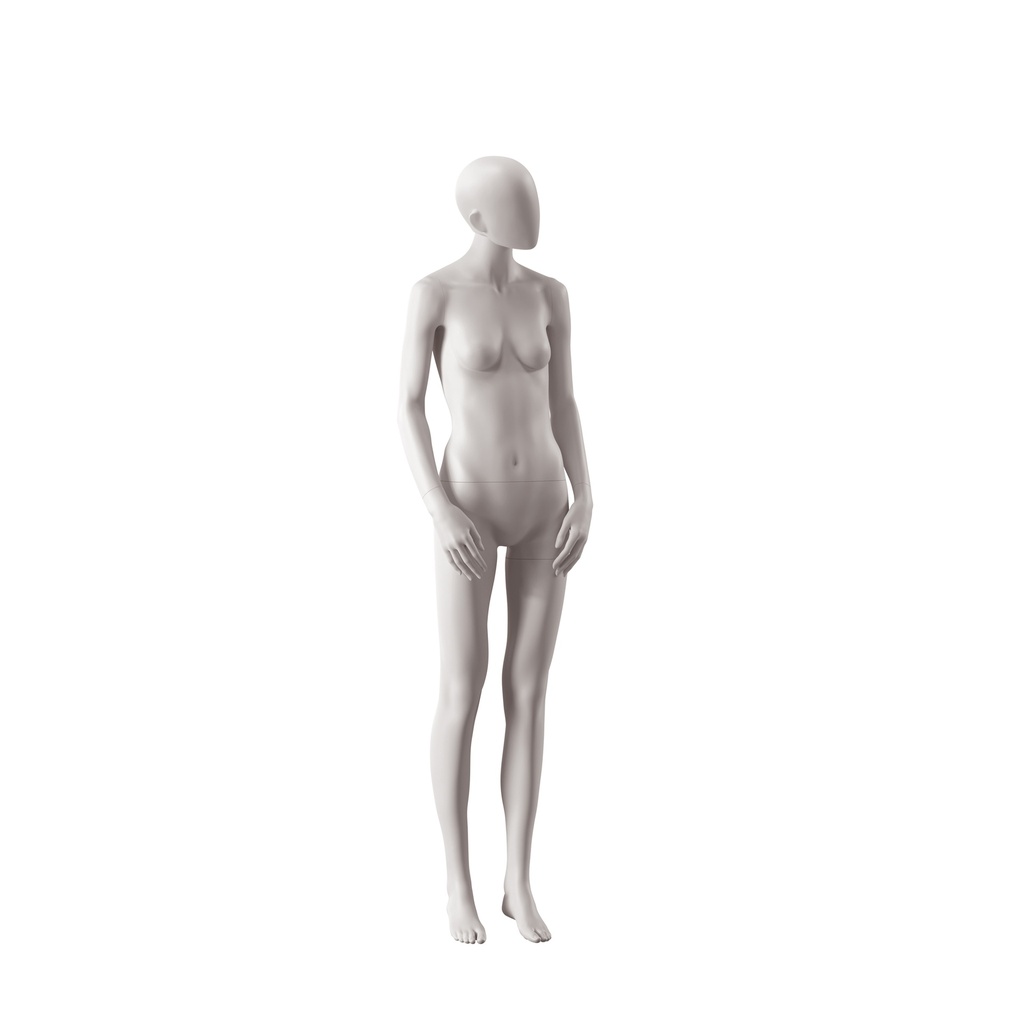 Dames mannequin, collectie NXT - gen Z, kleur lichtgrijs, staande pose 005
