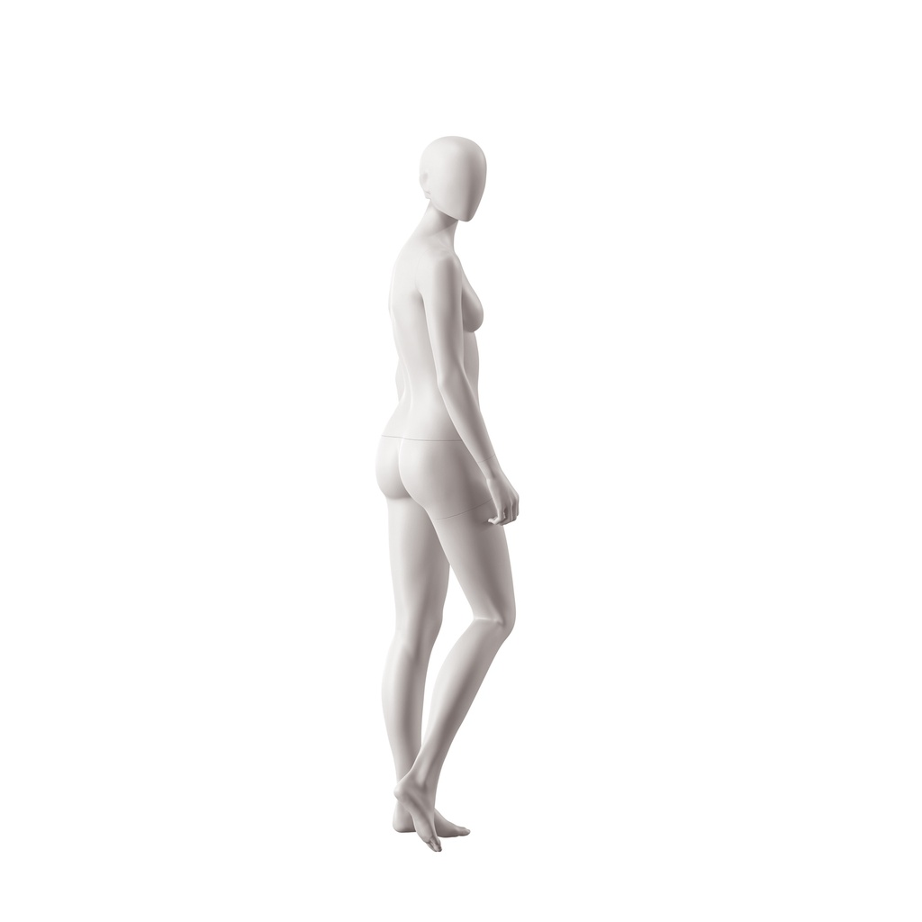 Dames mannequin, collectie NXT - gen Z, kleur lichtgrijs, staande pose 006