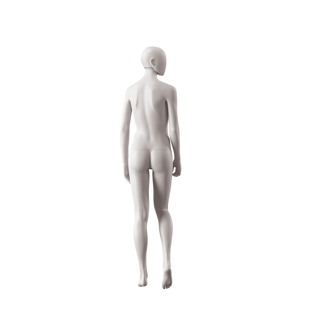 Dames mannequin, collectie NXT - gen Z, kleur lichtgrijs, staande pose 006