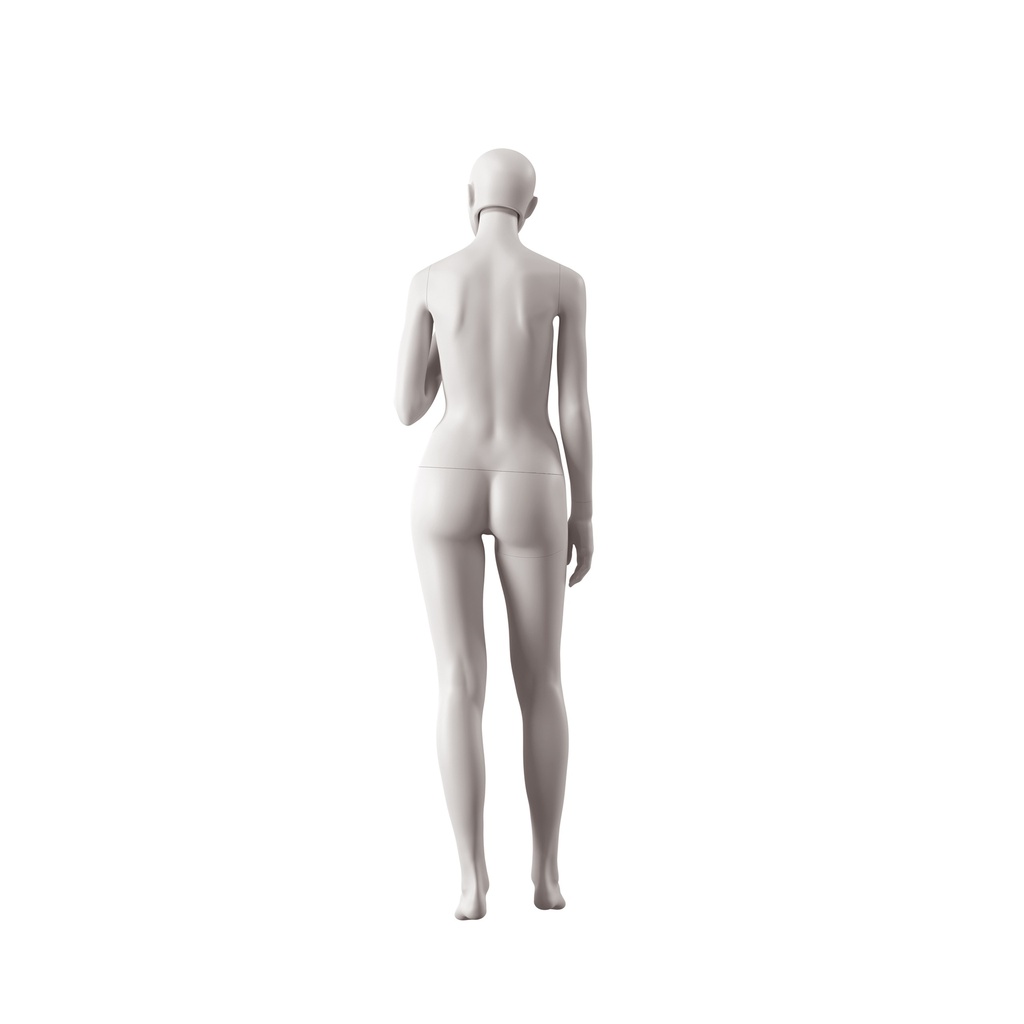 Dames mannequin, collectie NXT - gen Z, kleur lichtgrijs, staande pose 007