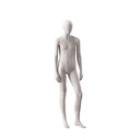 Genderneutrale mannequin, collectie NXT - gen Z, kleur lichtgrijs, staande pose 008