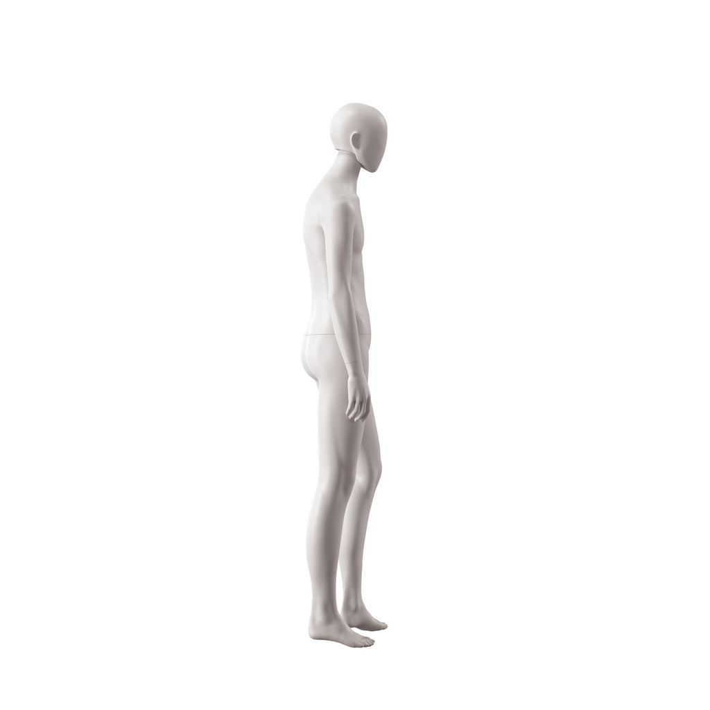 Genderneutrale mannequin, collectie NXT - gen Z, kleur lichtgrijs, staande pose 008