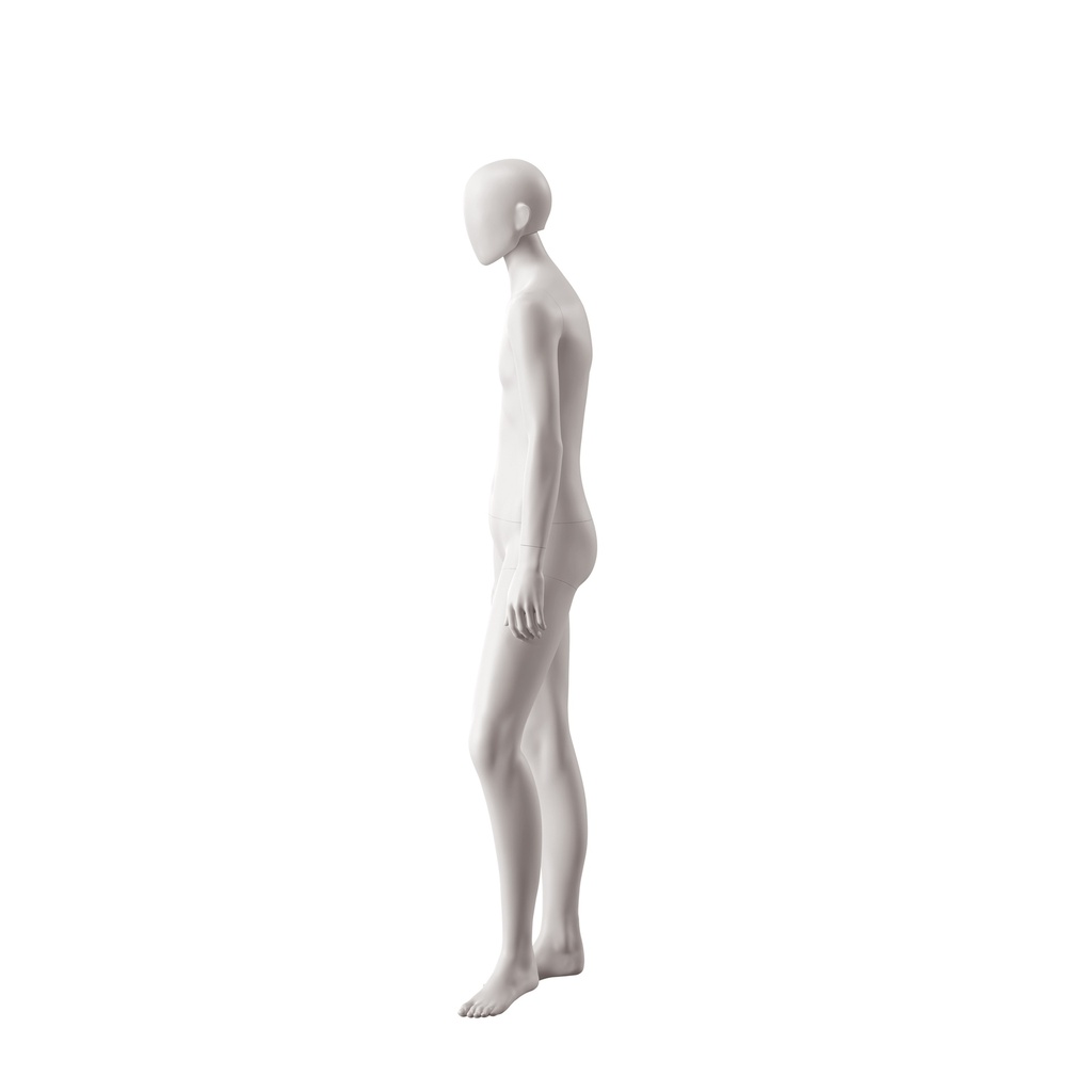 Genderneutrale mannequin, collectie NXT - gen Z, kleur lichtgrijs, staande pose 008
