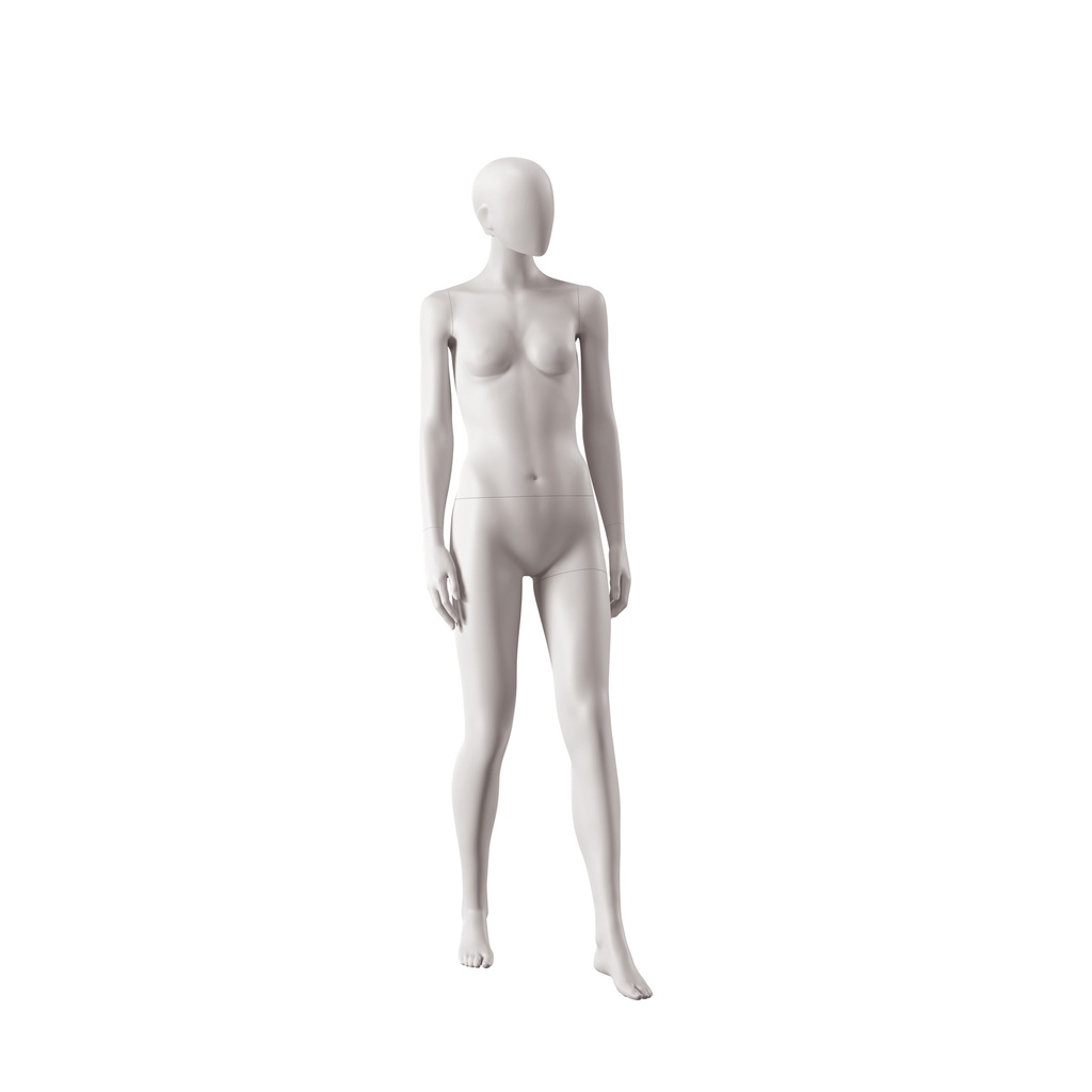 Dames mannequin, collectie NXT - gen Z, kleur lichtgrijs, staande pose 009
