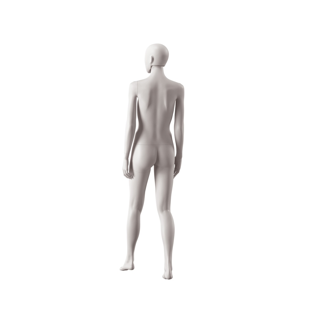 Dames mannequin, collectie NXT - gen Z, kleur lichtgrijs, staande pose 009